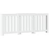 vidaXL radiatorskjuler 205x21,5x83,5 cm konstrueret tr&aelig; hvid