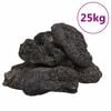 vidaXL vulkansten 25 kg 10-30 cm sort