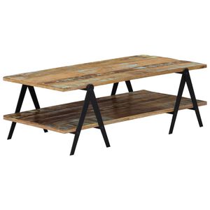 vidaXL sofabord 115x60x40 cm massivt genbrugstr&aelig;