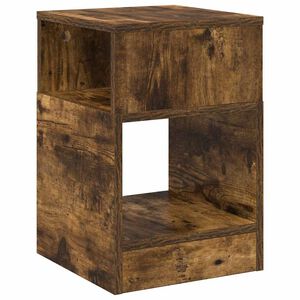 vidaXL Endebord R&oslash;get eg 30,5 x 30 x 45 cm Konstrueret tr&aelig;