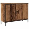 vidaXL vaskeskab 80x30x60 cm konstrueret tr&aelig; gammelt tr&aelig;look