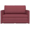 vidaXL Sovesofa 110cm Vinr&oslash;d Stof
