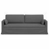 vidaXL Sofa M&oslash;rkegr&aring; Samlede dimensioner: 198 x 78 x 80 cm (B x D x H)