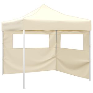 vidaXL Party Tent 291 x 291 x 315 cm Cremefarvet Oxford stof