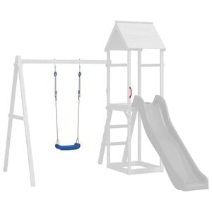 vidaXL gynger med reb 2 stk. 37x15 cm polyethylen bl&aring;