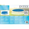 Intex solopvarmet poolovertr&aelig;k rund 244 cm
