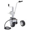 vidaXL motoriseret trailerhjul 12 V 350 W aluminium