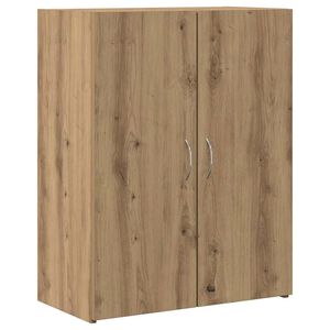 vidaXL Kontorskab Artisan-eg 70 x 32 x 77.5 cm Konstrueret tr&aelig;