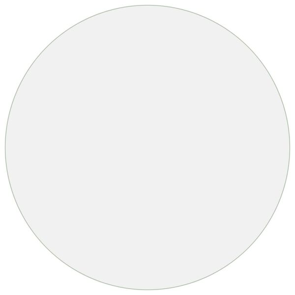 vidaXL bordbeskytter &Oslash; 70 cm 1,6 mm PVC mat