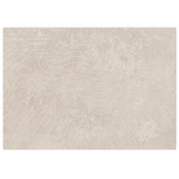 vidaXL Omr&aring;det&aelig;pper Rektangul&aelig;r PALMERAS Beige 280 x 200 cm Polyester
