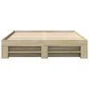 vidaXL sengeramme 160x200 cm uden madras konstrueret træ sonoma-eg