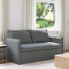 vidaXL Sofa M&oslash;rkegr&aring; 156 x 82 x 85 cm Stof