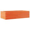 vidaXL plantekasse 90x40x23 cm massivt fyrretr&aelig; gyldenbrun