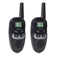 Topcom walkie-talkie 2 stk. 446 Mhz sort