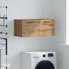 vidaXL Vægskab artisan eg 80 x 36.5 x 35 cm Konstrueret træ