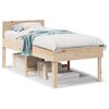vidaXL sengeramme uden madras 75x190 cm massivt fyrretr&aelig;