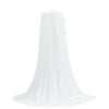 vidaXL Myggenet til seng 3 stk. 156 mesh Hvid ⌀56 x 220 cm Polyester