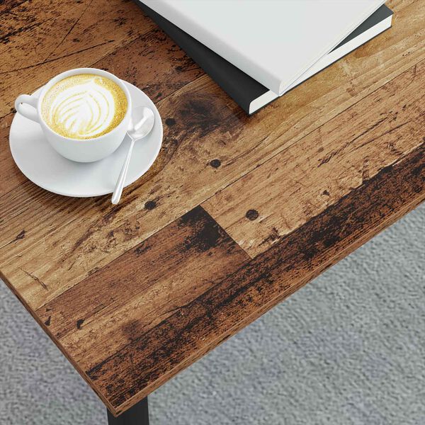 vidaXL Sofabord Gammelt tr&aelig; 100 x 50 x 45 cm Konstrueret tr&aelig;