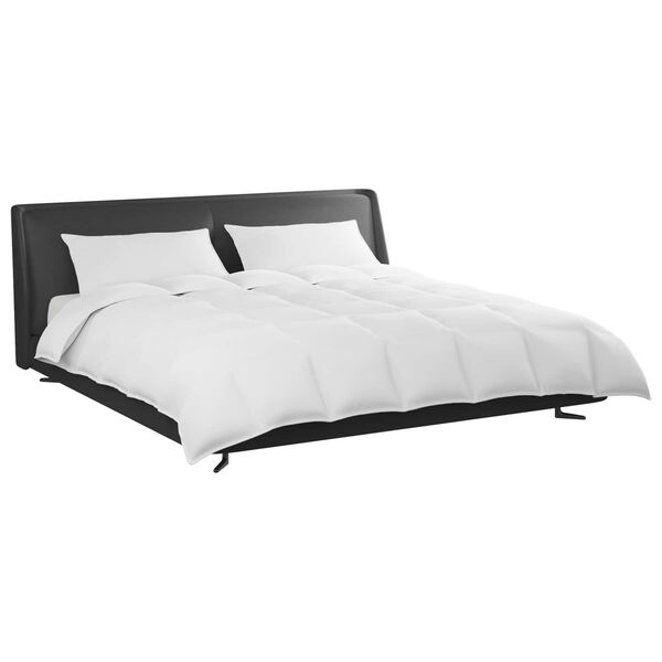 vidaXL Dynebetr&aelig;k S&aelig;t med pude 3 pcs Hvid Dunfjer