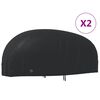 vidaXL motorcykelovertr&aelig;k 2 stk. 265x105x125 cm 210D oxfordstof
