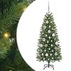 vidaXL Kunstigt juletr&aelig; Gr&oslash;n 120 cm PE og PVC