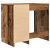 vidaXL skrivebord 86x49x76 cm konstrueret tr&aelig; gammelt tr&aelig;look