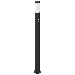 vidaXL pullertlampe med sensor 110 cm rustfrit st&aring;l IP44