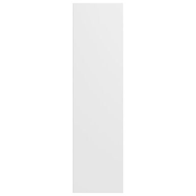 vidaXL bogskab/tv-skab 36 x 30 x 114 cm spånplade hvid