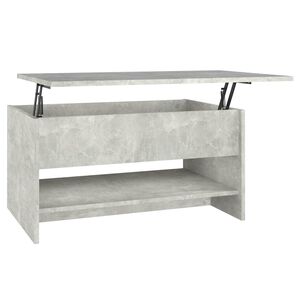 vidaXL sofabord 80x50x40 cm konstrueret tr&aelig; betongr&aring;