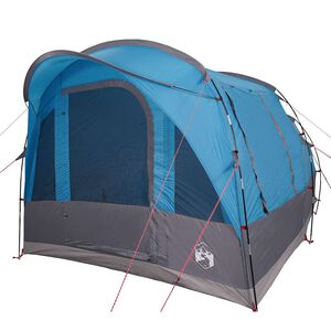 vidaXL 3-personers campingtelt vandt&aelig;t bl&aring;