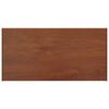 vidaXL Vindueskarm Brun tr&aelig; 80 x 45 x 4,5 cm PVC