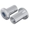 vidaXL L&aring;se Skive 2 stk. S&oslash;lv M6 x 15 mm St&aring;l