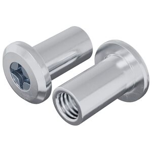 vidaXL L&aring;se Skive 2 stk. S&oslash;lv M6 x 15 mm St&aring;l