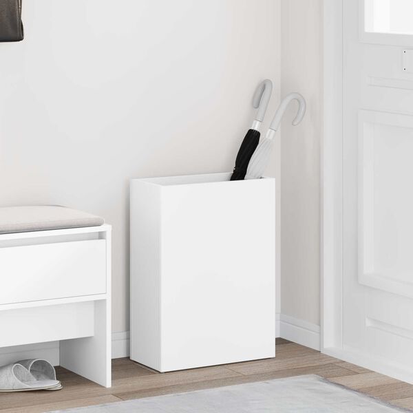 vidaXL Parasolfod Hvid 40 x 20 x 55,5 cm Konstrueret tr&aelig;