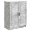 vidaXL Sideboard Betongr&aring; 66 x 34,5 x 87 cm Konstrueret tr&aelig;