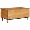 vidaXL Sofabord med skuffe Lys Brun 80 x 54 x 40 cm Massivt akacietræ