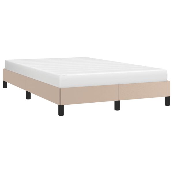 vidaXL sengeramme uden madras 120x190 cm cappuccino farvet