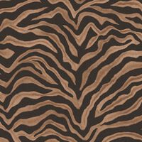 Noordwand vægtapet Zebra Print brun