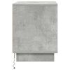 vidaXL Natskab 2 pcs Beton Gr&aring; 44 x 34,5 x 45 cm Konstrueret tr&aelig;