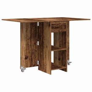 vidaXL Spisebord 115 x 70 x 75 cm Konstrueret tr&aelig; Gammelt tr&aelig;