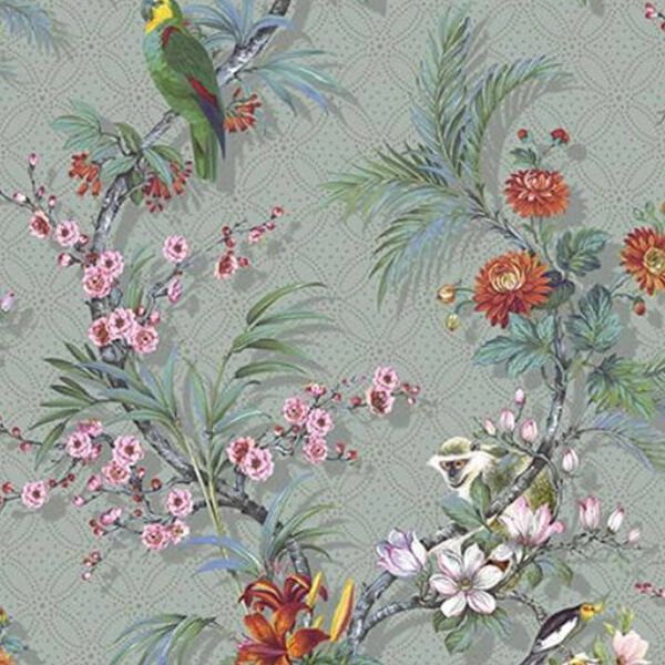 DUTCH WALLCOVERINGS tapet Tropical gr&aring;