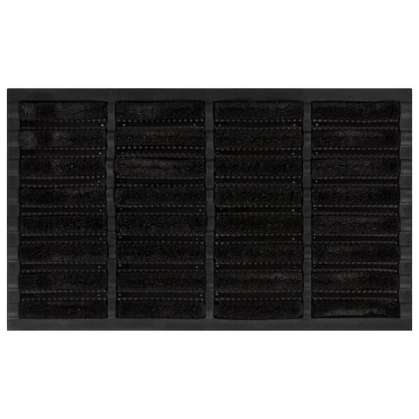 vidaXL d&oslash;rm&aring;tte 45x75 cm rektangul&aelig;r gummi og coir