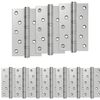 vidaXL H&aelig;ngsel 16 stk. 125 x 75 x 13 mm S&oslash;lv St&aring;l