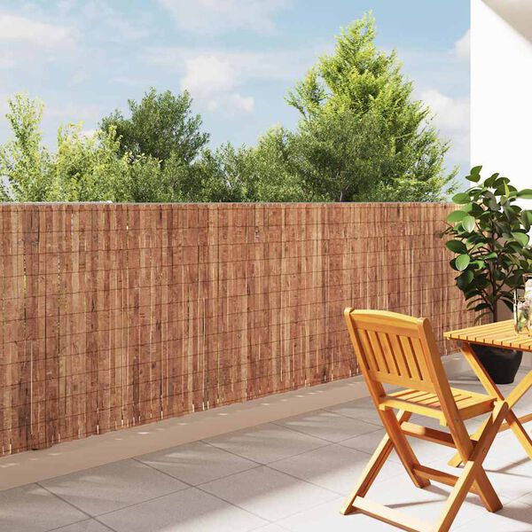 vidaXL Barkhegn Brun 400 x 125 cm Bark
