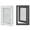 vidaXL Kip & Drej K&aelig;lder Vinduet RISOR 50 x 75 cm PVC og glas