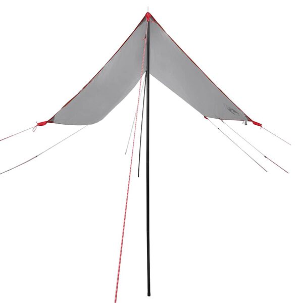 vidaXL fortelt til bil vandt&aelig;t gr&aring; og orange