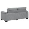 vidaXL 2-personers sofa 180x81x84 cm stof lysegr&aring;