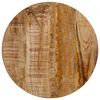 vidaXL sofabord 35x35x45 cm massivt mangotr&aelig; og jern