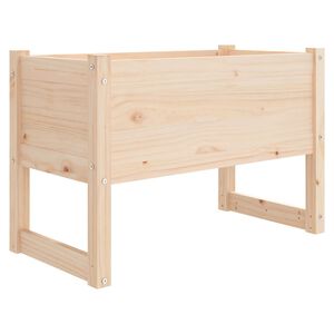 vidaXL plantekasse 78x40x52 cm massivt fyrretr&aelig;