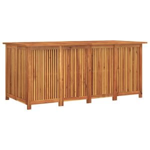 vidaXL opbevaringsboks til haven 200x80x75 cm massivt tr&aelig;